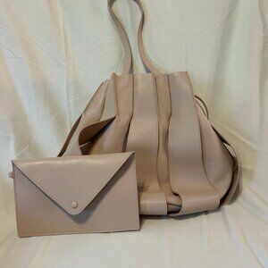 Ulla Johnson Pink Leather Bag, Matching Wallet Included